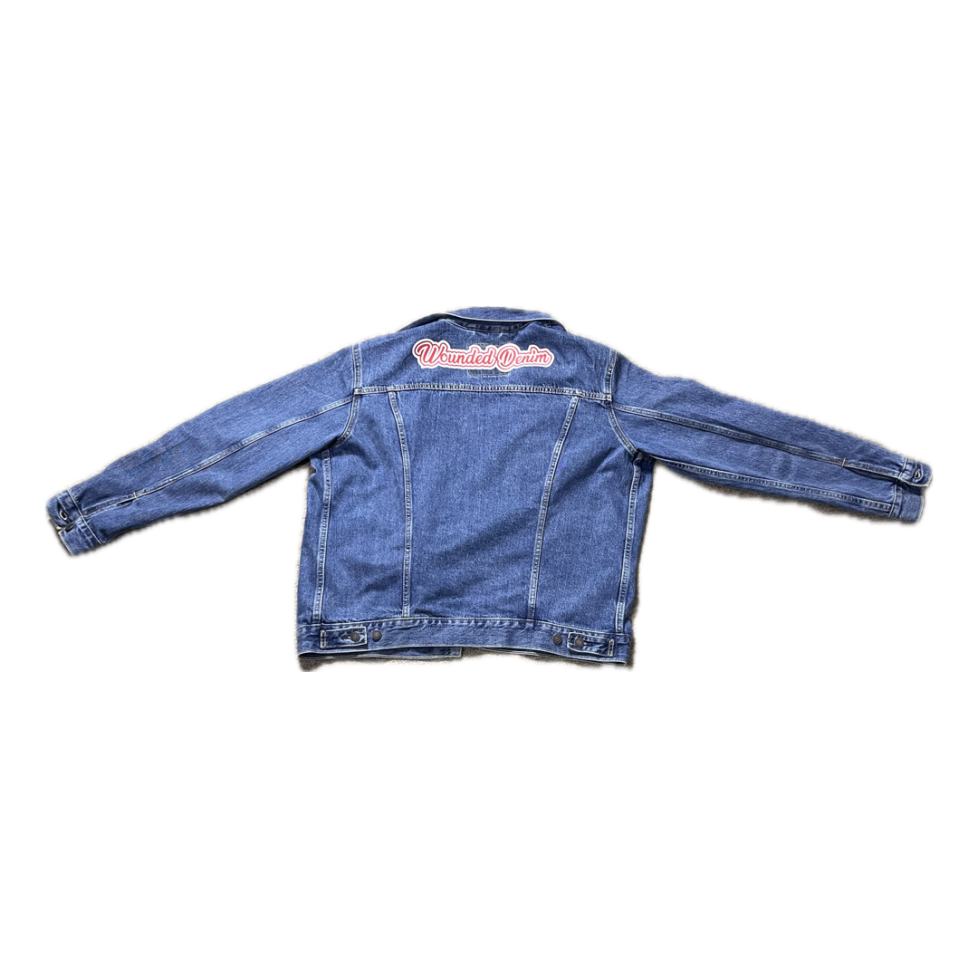 "Bandaged" Levi's Denim Jacket