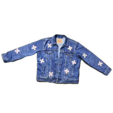 "Bandaged" Levi's Denim Jacket