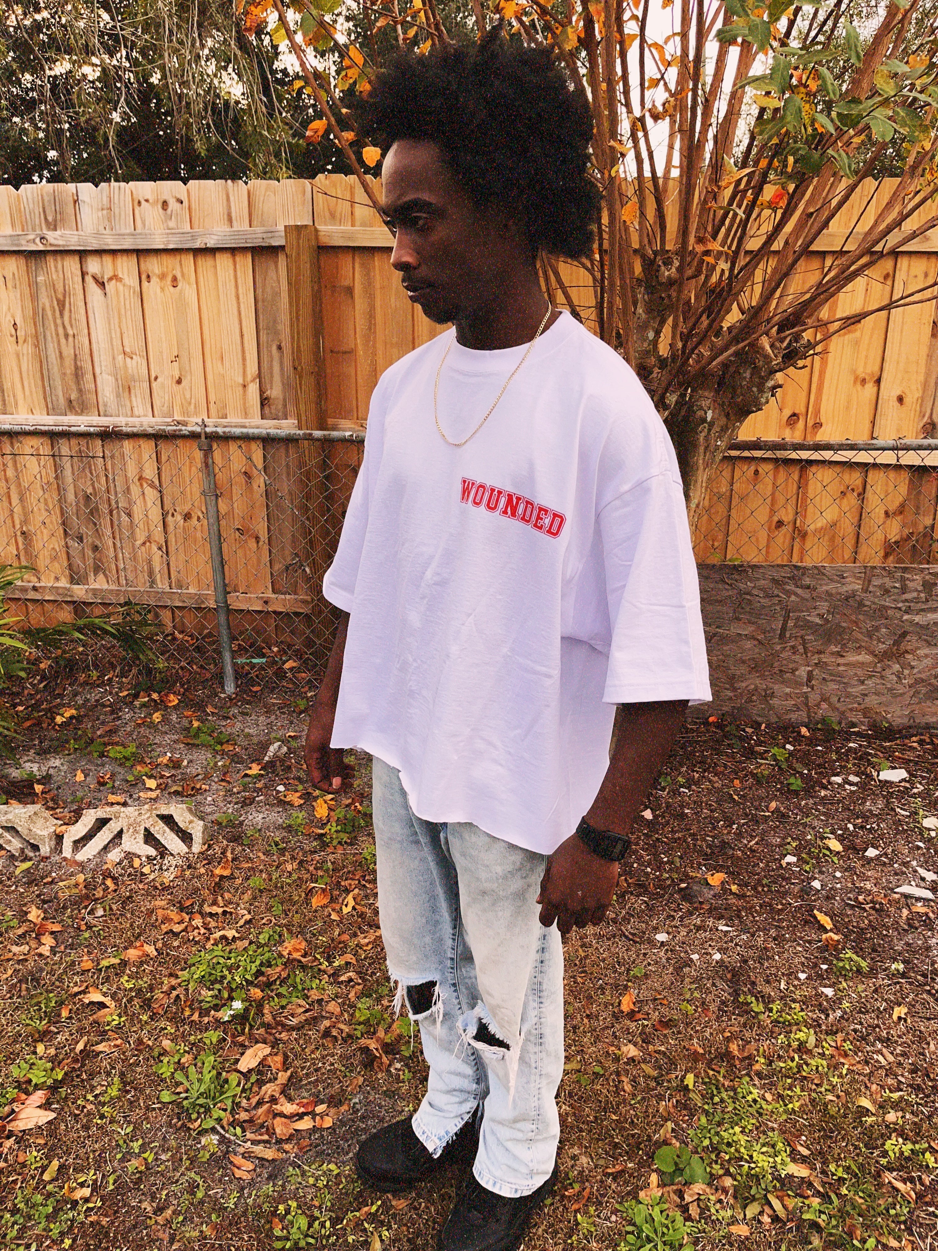 Oversized Cropped Tee
