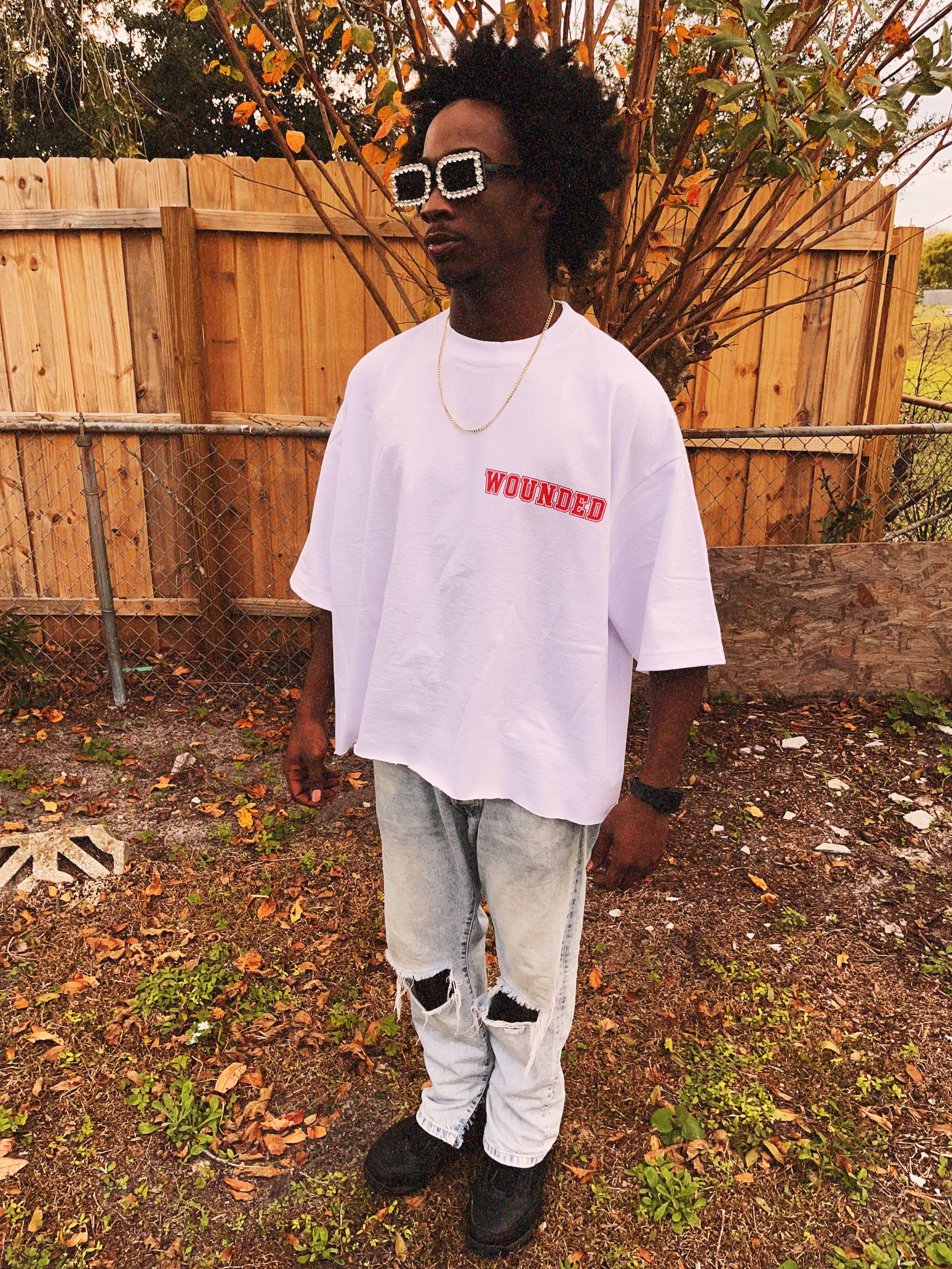 Oversized Cropped Tee