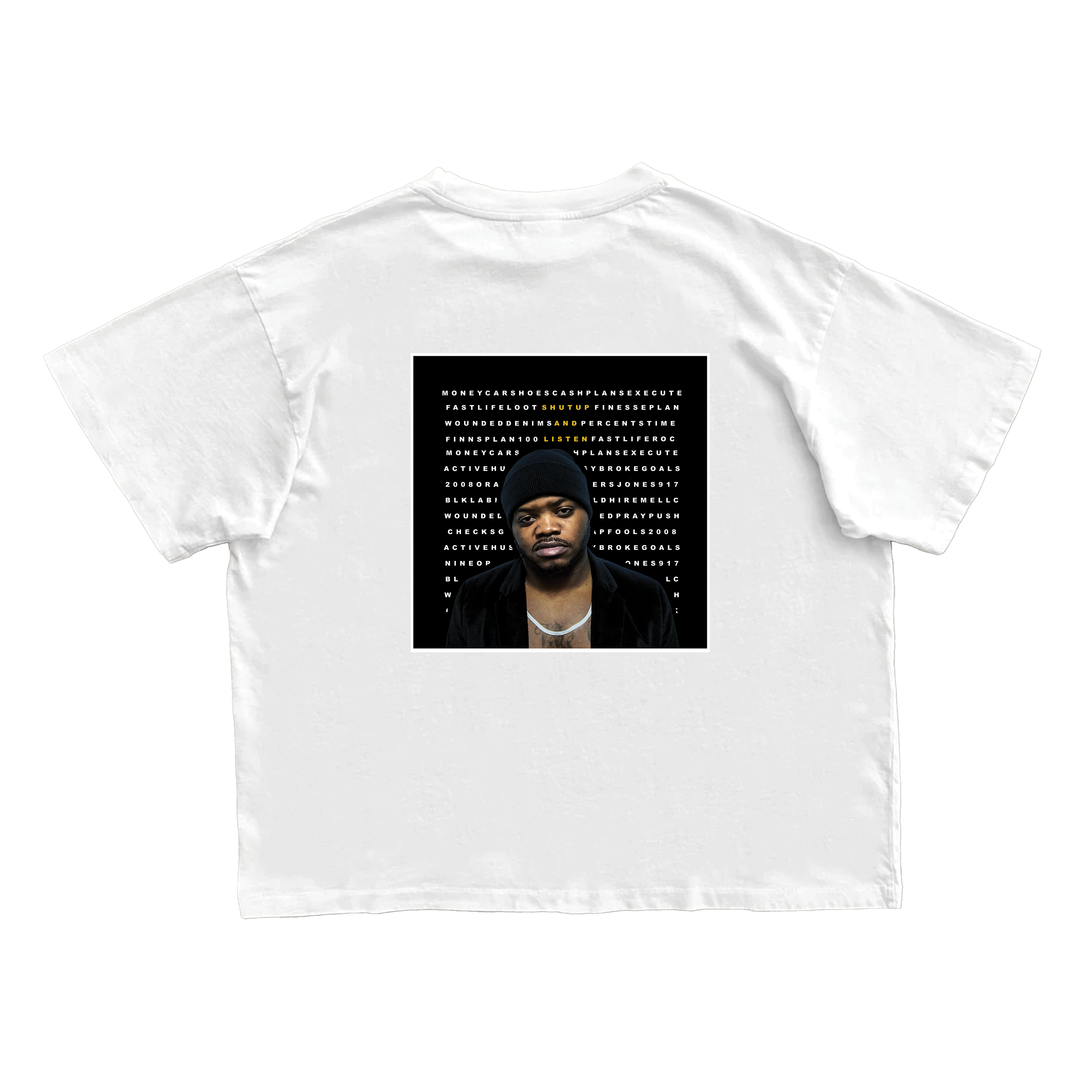 Shut Up and Listen 5 Year Anniversary Tee