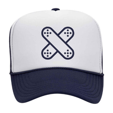 Wounded Navy&White Trucker